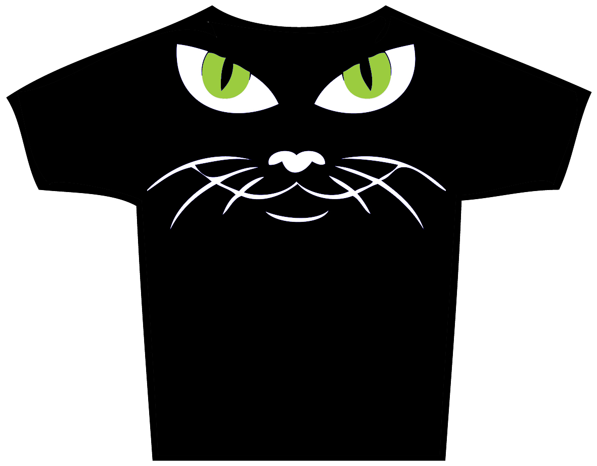 T-Shirt "cat face"